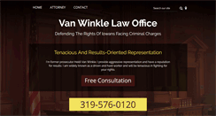 Desktop Screenshot of heidivanwinklelaw.com